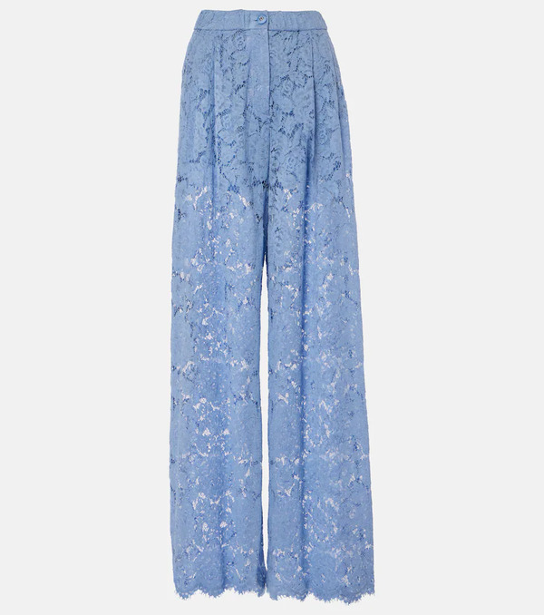 Dolce&gabbana Dolce&gabbana Lace Wide-leg Pants 