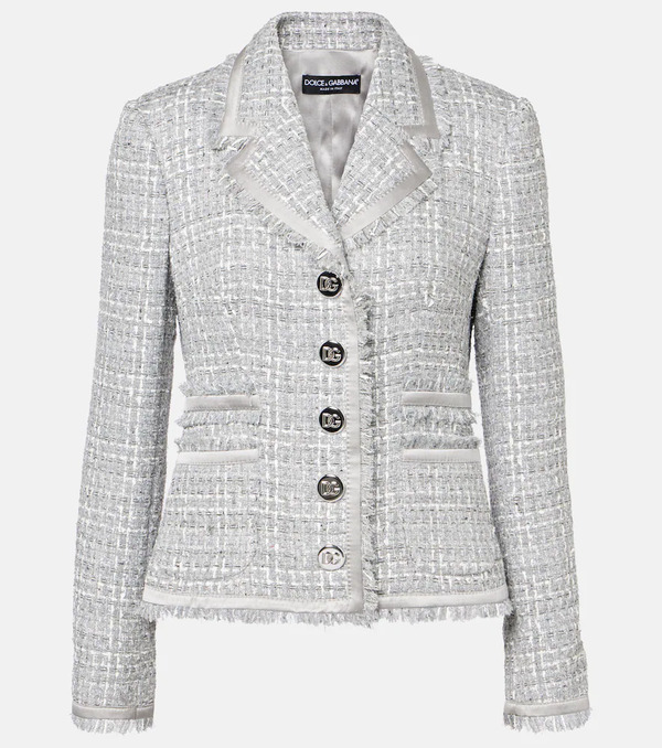  Dolce&gabbana Dolce&gabbana Lame Boucle Jacket 