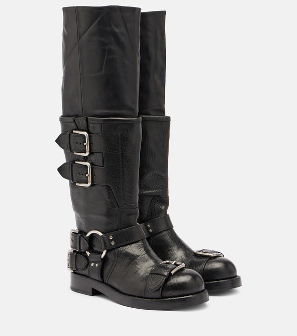  Dolce&gabbana Dolce&gabbana Leather Knee-high Boots 