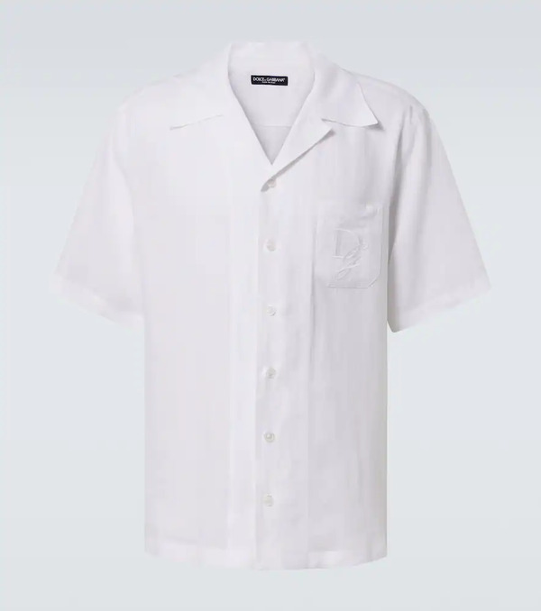  Dolce&gabbana Dolce&gabbana Linen Shirt 