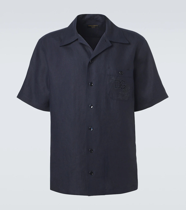  Dolce&gabbana Dolce&gabbana Linen Shirt 