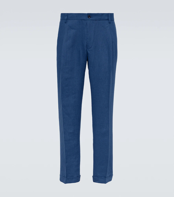  Dolce&gabbana Dolce&gabbana Linen Slim Pants 