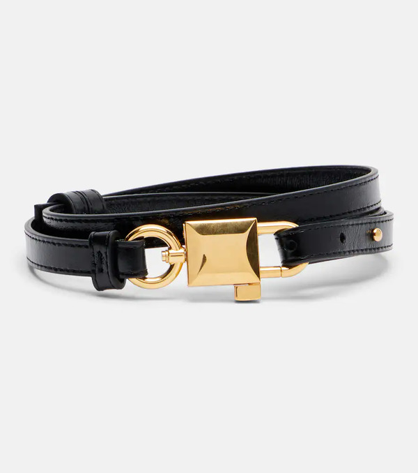  Dolce&gabbana Dolce&gabbana Lock Leather Belt 