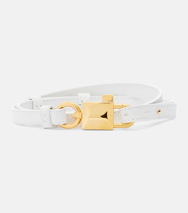 Dolce&gabbana Dolce&gabbana Lock Leather Belt 