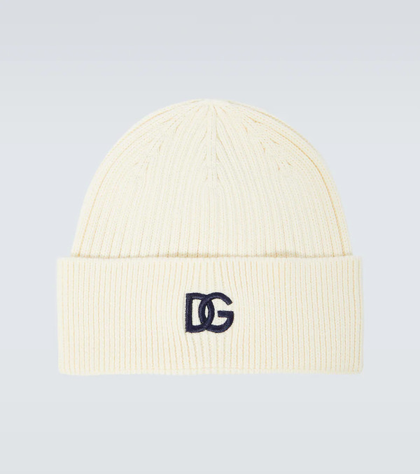  Dolce&gabbana Dolce&gabbana Logo Cotton Beanie 