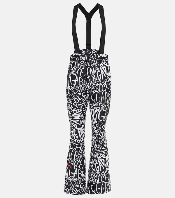  Dolce&gabbana Dolce&gabbana Logo-print Ski Salopettes 