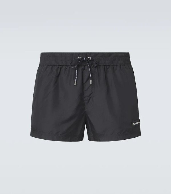  Dolce&gabbana Dolce&gabbana Logo Swim Trunks 