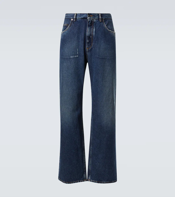  Dolce&gabbana Dolce&gabbana Low-rise Wide-leg Jeans 