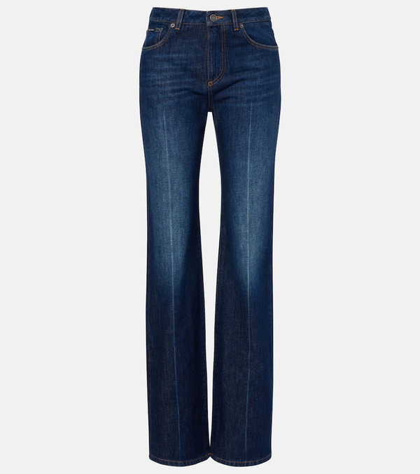  Dolce&gabbana Dolce&gabbana Mid-rise Flared Jeans 