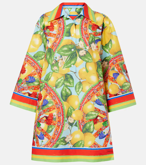  Dolce&gabbana Dolce&gabbana Oversized Printed Shirt 