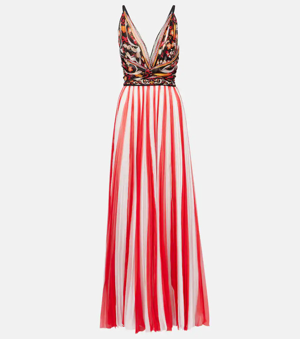  Dolce&gabbana Dolce&gabbana Printed Maxi Dress 