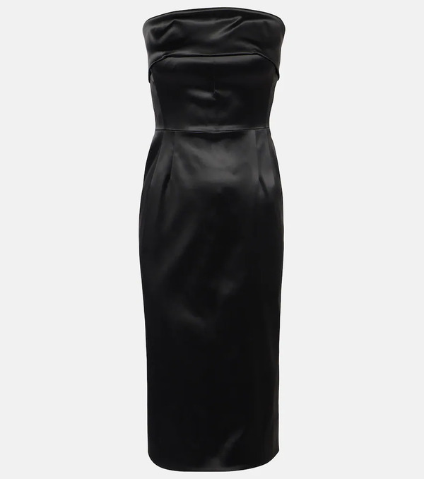  Dolce&gabbana Dolce&gabbana Satin Bustier Dress 