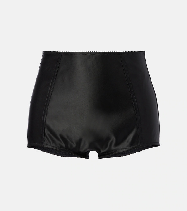  Dolce&gabbana Dolce&gabbana Satin Micro Shorts 