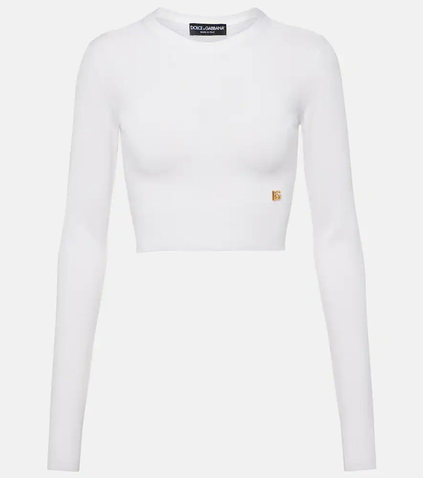  Dolce&gabbana Dolce&gabbana Silk-blend Sweater 