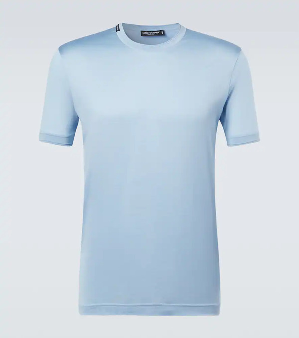  Dolce&gabbana Dolce&gabbana Silk T-shirt 