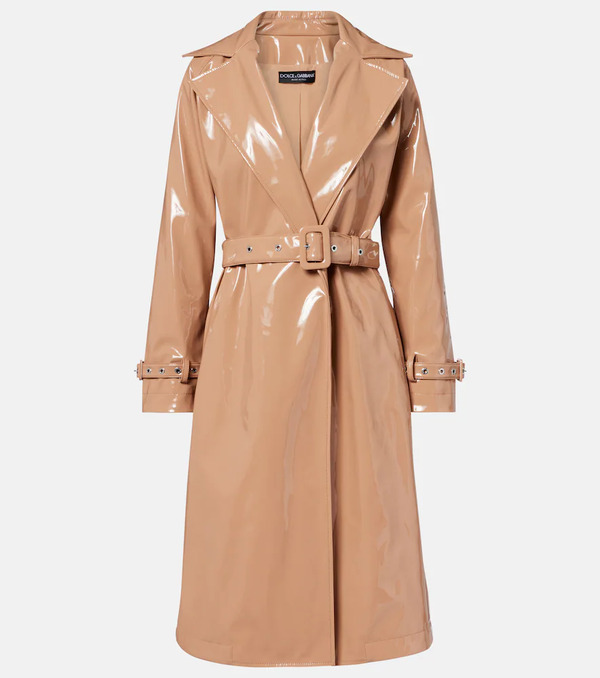  Dolce&gabbana Dolce&gabbana Single-breasted Trench Coat 