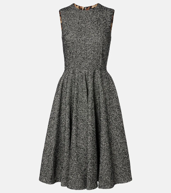  Dolce&gabbana Dolce&gabbana Wool-blend Midi Dress 