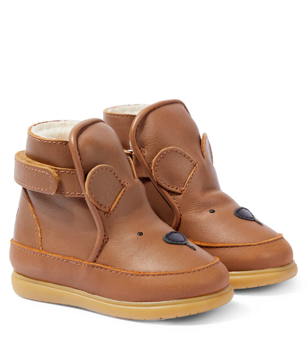  Donsje Donsje Baby Dubu Leather Booties 