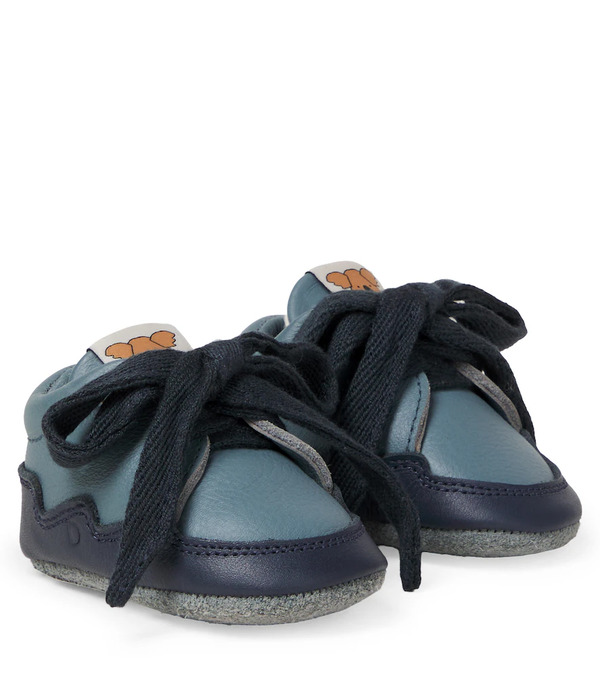  Donsje Donsje Baby Duuk Leather Sneakers 