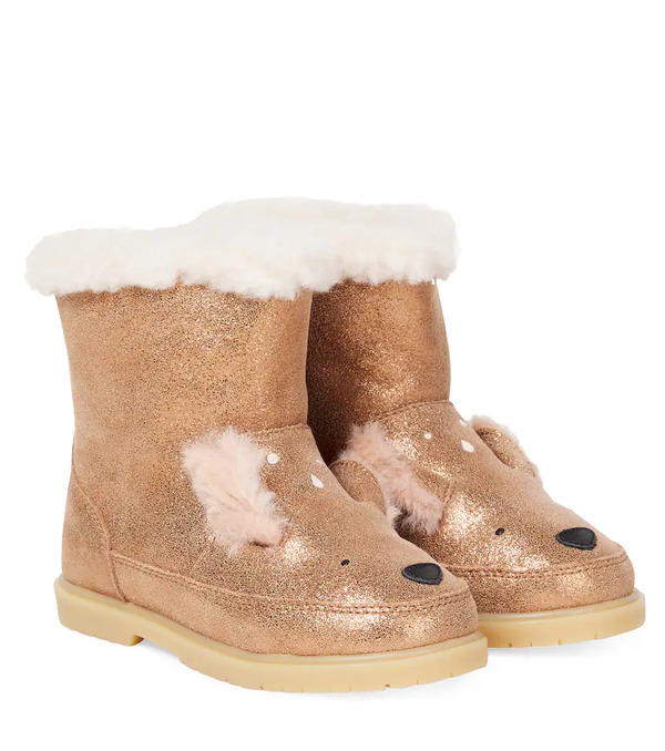  Donsje Donsje Eloniek Glitter Leather Boots 
