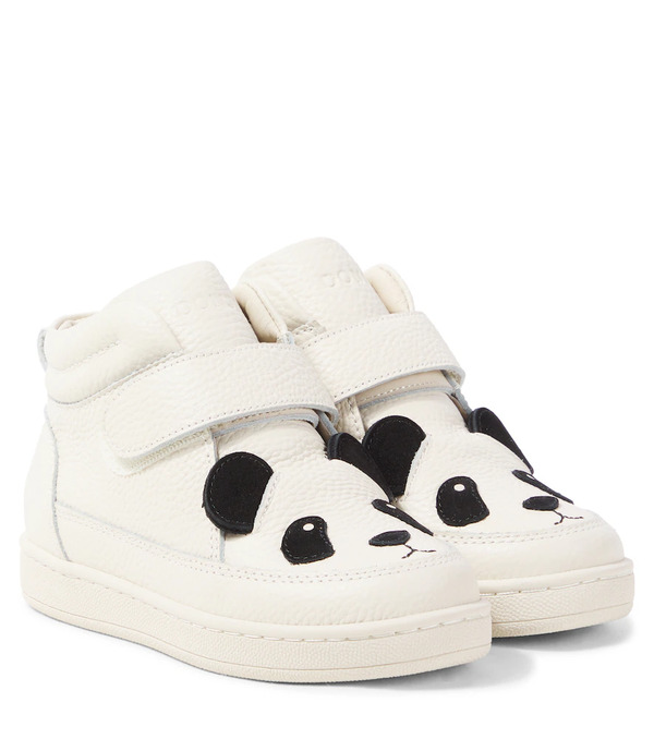  Donsje Donsje Mika Panda Leather Sneakers 