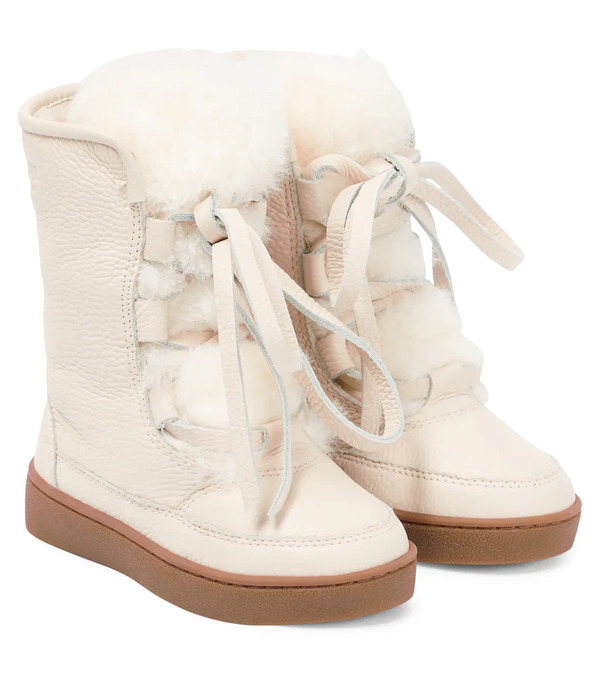  Donsje Donsje Sonny Shearling-lined Leather Boots 