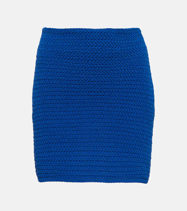  Dorothee Schumacher Dorothee Schumacher Modern Textures Cotton-blend Miniskirt 