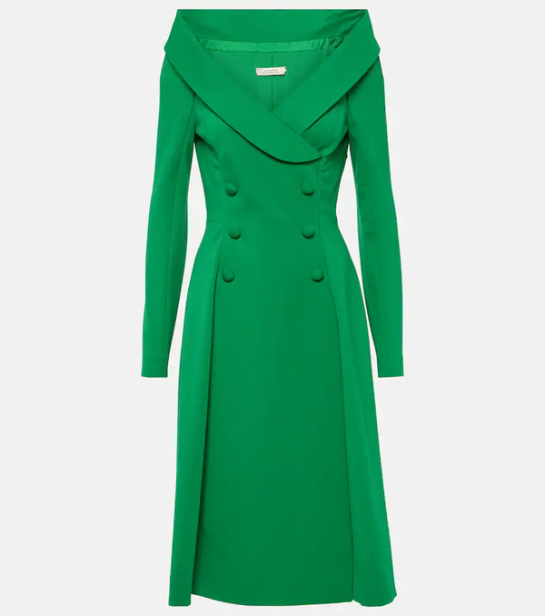 Dorothee Schumacher Dorothee Schumacher Off-shoulder Midi Dress 