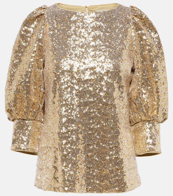  Dorothee Schumacher Dorothee Schumacher Sequined Blouse 