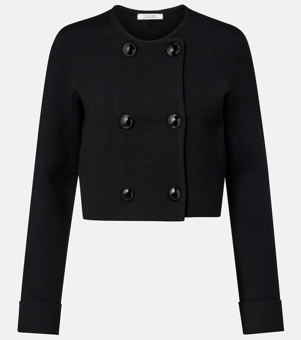  Dorothee Schumacher Dorothee Schumacher Sharp Ambition Wool-blend Jacket 