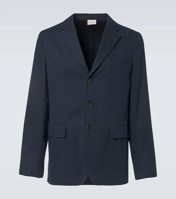  Dries Van Noten Dries Van Noten Cotton-blend Blazer 