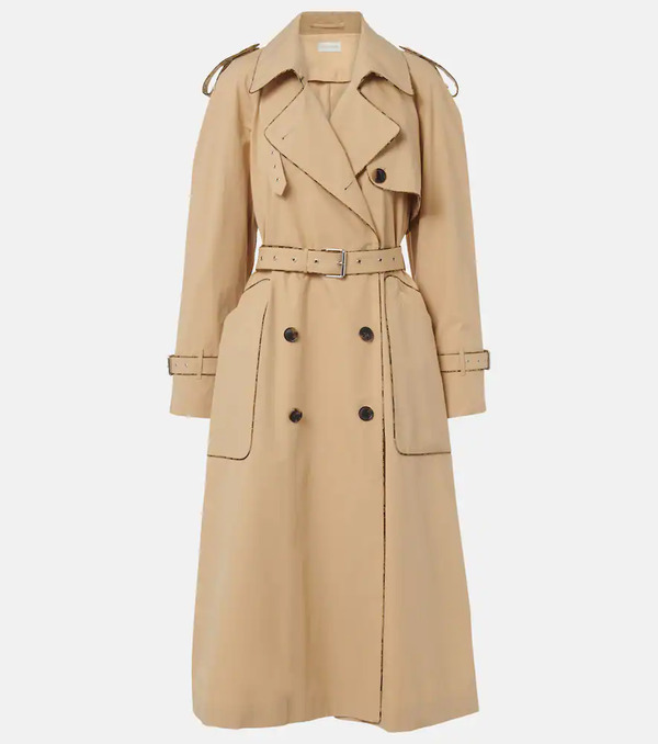  Dries Van Noten Dries Van Noten Cotton Poplin Trench Coat 