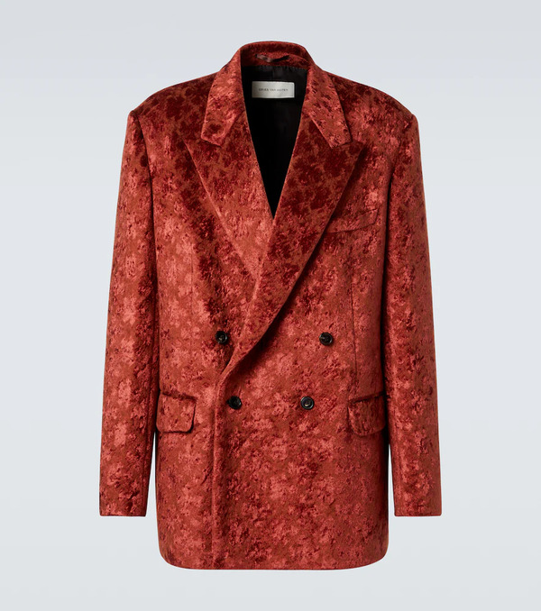 Dries Van Noten Dries Van Noten Double-breasted Blazer 
