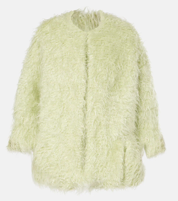  Dries Van Noten Dries Van Noten Faux Shearling Jacket 