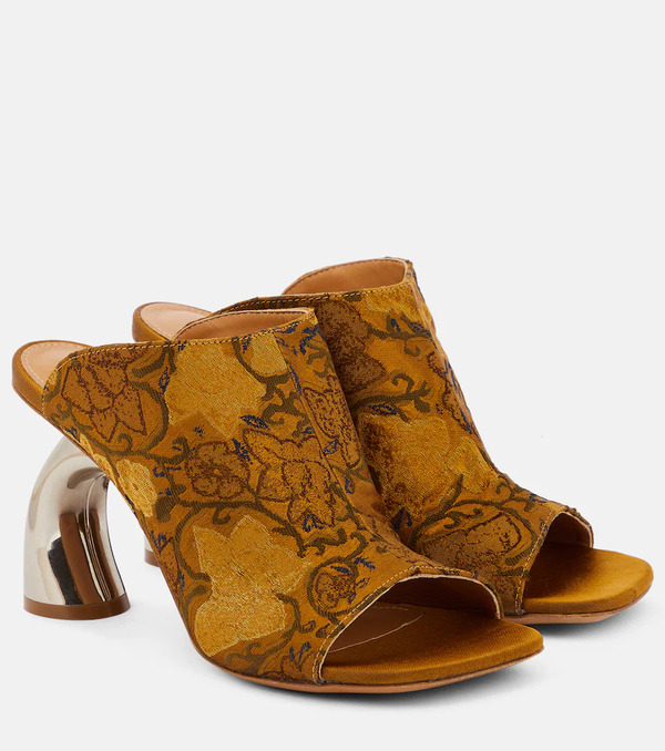  Dries Van Noten Dries Van Noten Floral Mules 