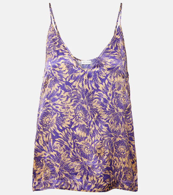  Dries Van Noten Dries Van Noten Floral Silk Camisole 