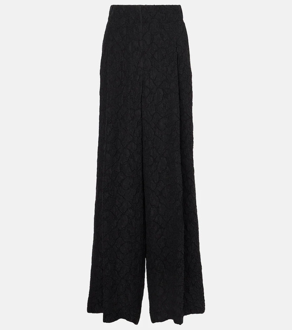  Dries Van Noten Dries Van Noten High-rise Wide-leg Pants 