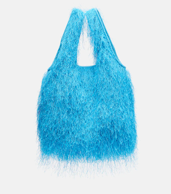  Dries Van Noten Dries Van Noten Marche Medium Fringed Top-handle Bag 