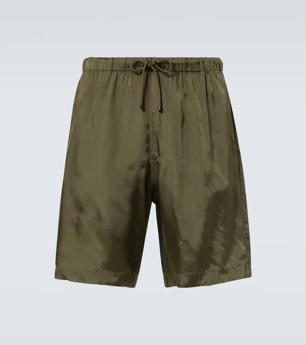  Dries Van Noten Dries Van Noten Metallic Shorts 