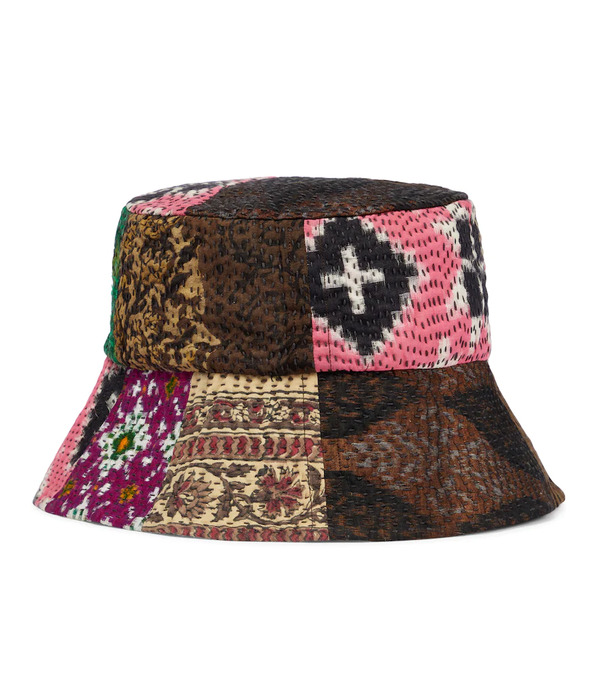  Dries Van Noten Dries Van Noten Patchwork Bucket Hat 