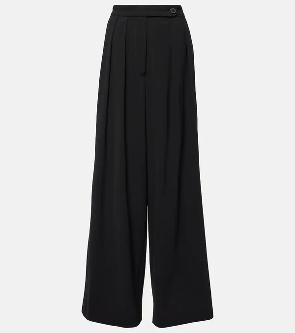  Dries Van Noten Dries Van Noten Pleated Wool-blend Pants 
