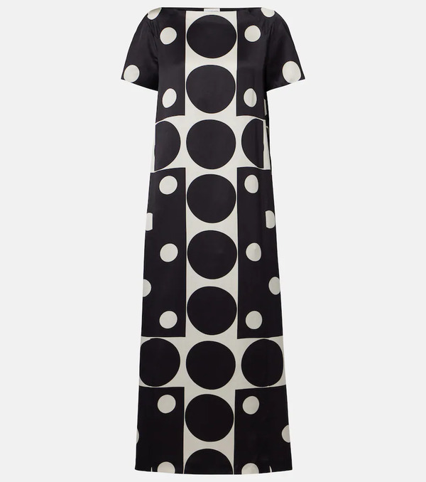  Dries Van Noten Dries Van Noten Polka-dot Maxi Dress 