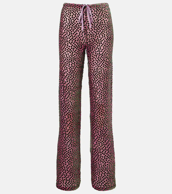  Dries Van Noten Dries Van Noten Polka-dot Straight Pants 