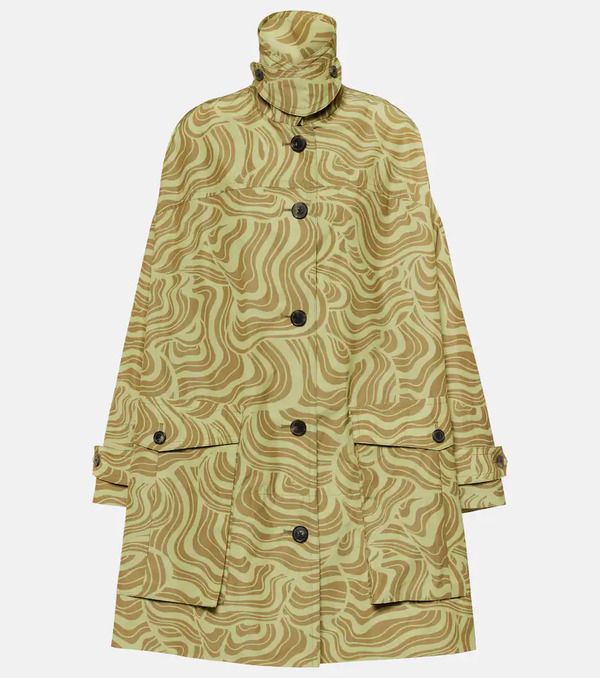  Dries Van Noten Dries Van Noten Printed Coat 