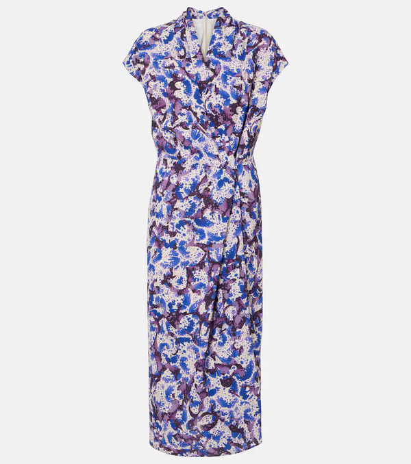  Dries Van Noten Dries Van Noten Printed Midi Dress 