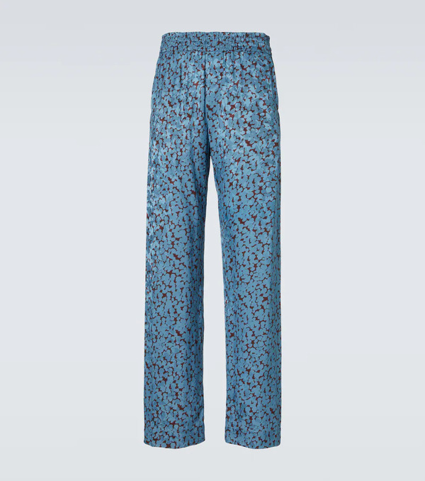  Dries Van Noten Dries Van Noten Printed Straight Pants 