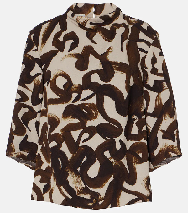  Dries Van Noten Dries Van Noten Printed Top 