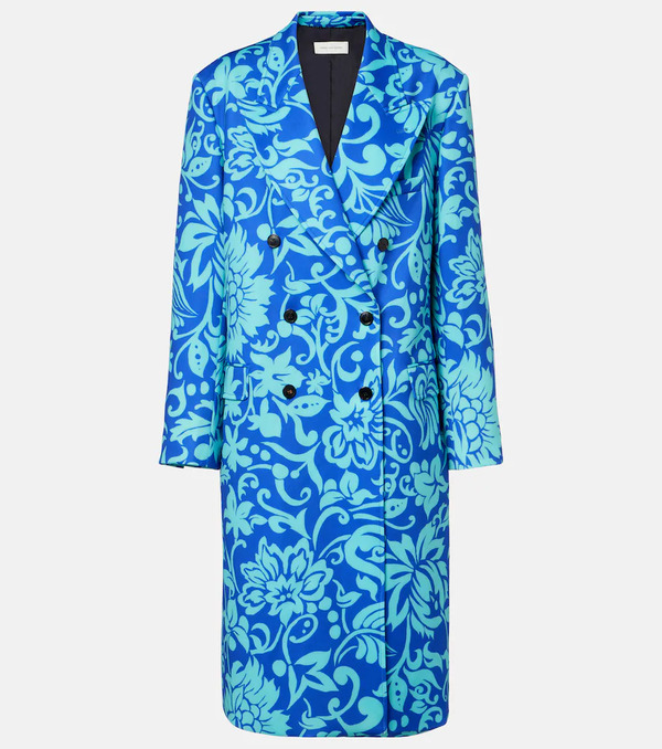  Dries Van Noten Dries Van Noten Rosea Printed Coat 