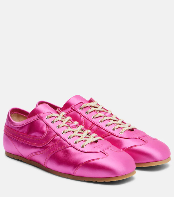  Dries Van Noten Dries Van Noten Satin Sneakers 