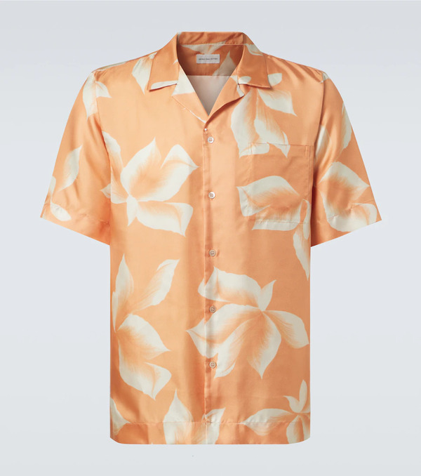  Dries Van Noten Dries Van Noten Silk Shirt 
